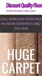 Mobile Screenshot of discountqualityflooring.com